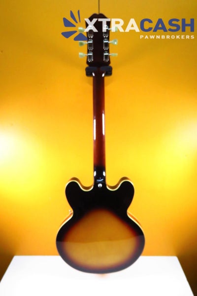 EPIPHONE BY GIBSON - ES335 Vintage Sunburst Semi-hollow Electric Guitar in Case Carousel 2