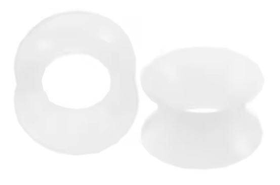 20mm Flexible Ear Tunnels Plug Flesh Tunnel Expander Stretcher Earrings Carousel 1