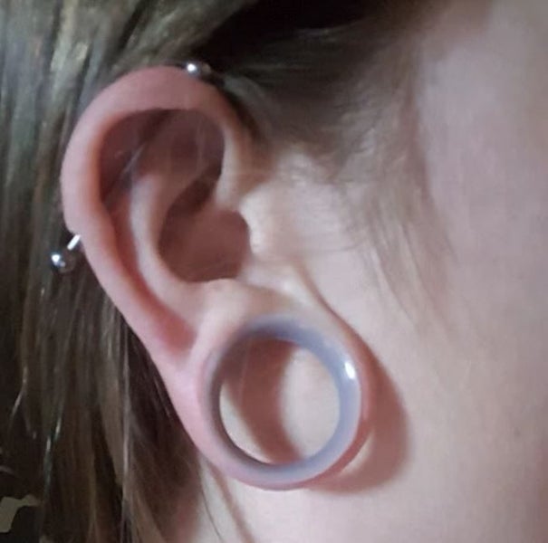 20mm Flexible Ear Tunnels Plug Flesh Tunnel Expander Stretcher Earrings Carousel 2