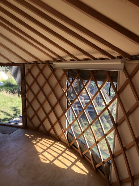 nearly new 7m Yurt 2 door Jaia Yurt company NZ made Carousel 12