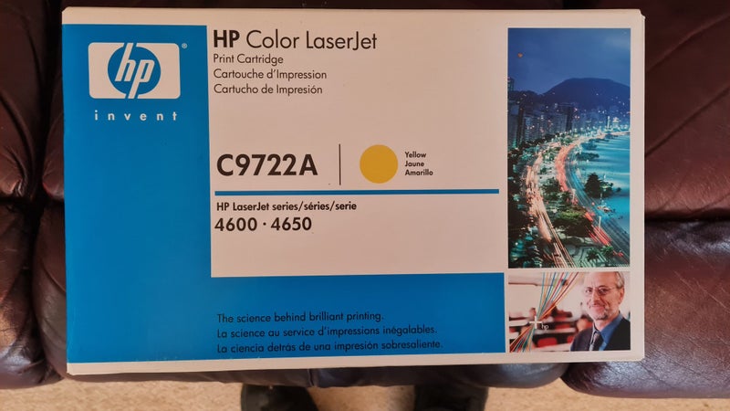 HP Laserjet C9722A Yellow Toner for HP Laserjet 4600-4650 series Carousel 1