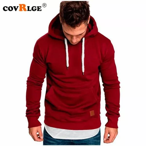 Covrlge Mens Sweatshirt Long Sleeve Autumn Spring Casual Hoodies Top Boy Blouse Carousel 2