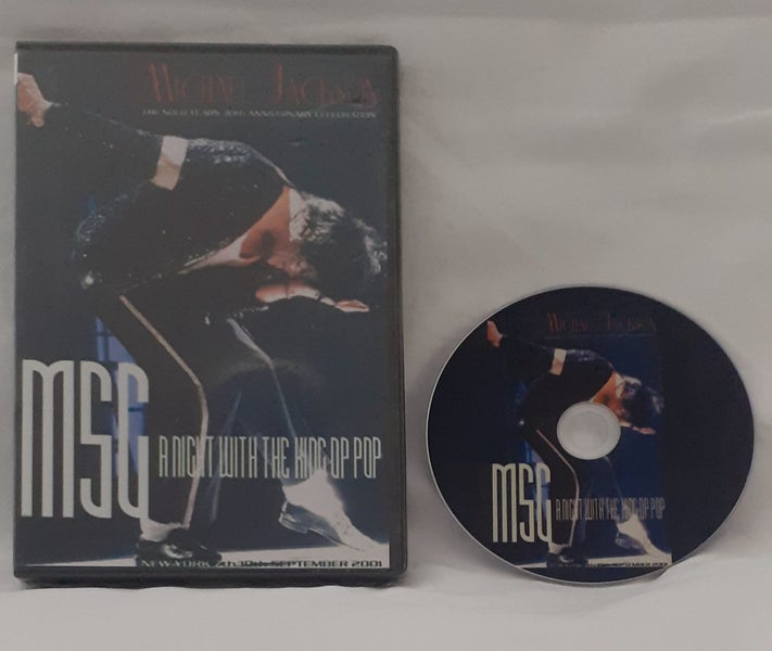 RARE MICHAEL JACKSON DVD 30TH ANNIVERSARY - MADISON SQUARE NEW YORK 2001 Carousel 1