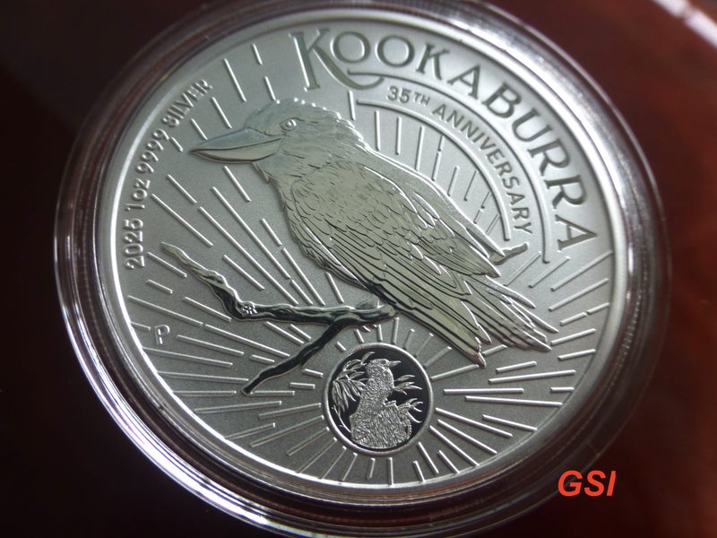 2025 Kookaburra 1 Oz Silver Bullion coin Perth Mint Carousel 1