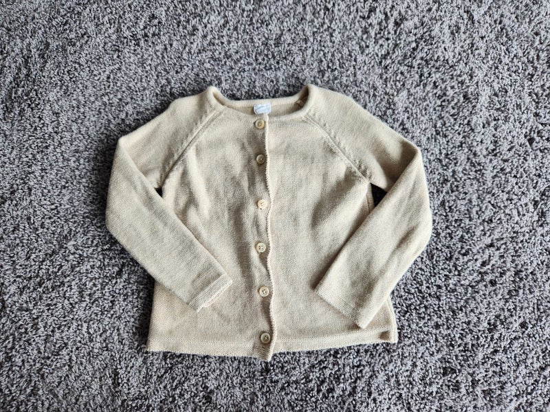 Jamie Kay sz4 Simple Cardi Oatmeal Marle Carousel 1