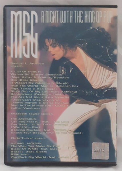 RARE MICHAEL JACKSON DVD 30TH ANNIVERSARY - MADISON SQUARE NEW YORK 2001 Carousel 2