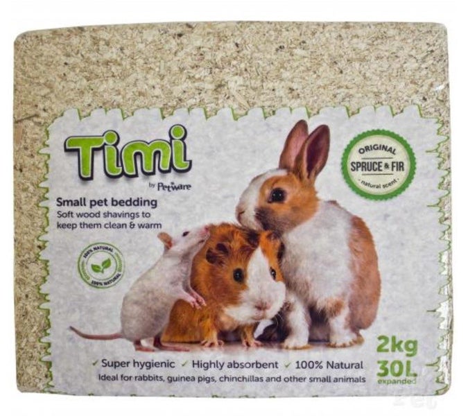 TIMI SCENTED SMALL ANIMAL PINE PET BEDDING ORCHARD APPLE 2KG Carousel 2