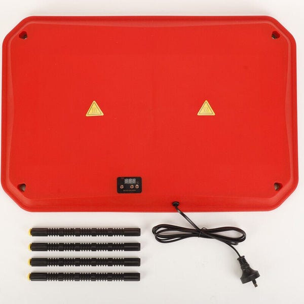 NEW Chick Brooder Heating Plate 40*60CM Adjustable Chicken Coop Brooding Heater Carousel 11