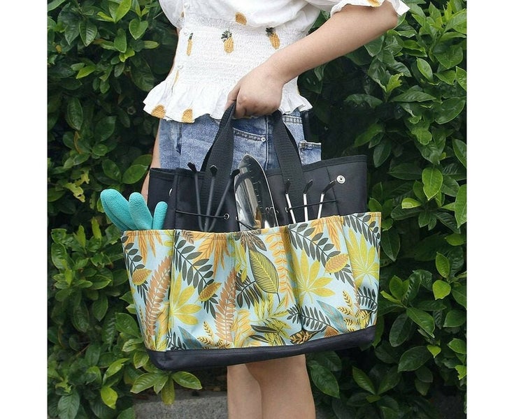 Garden portable tool bag tool bag storage bag outdoor shopping bag storage bag Carousel 5