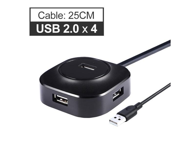 USB Hub 4 Ports 2.0 3.0 Multi Adapter For PC Carousel 1