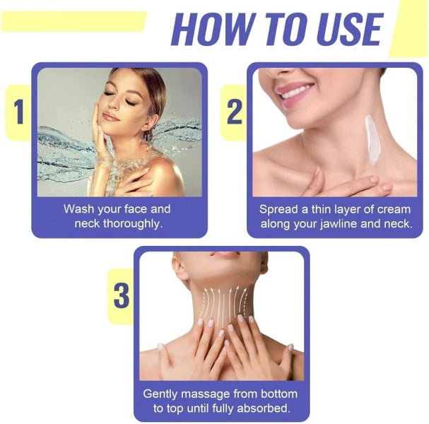Neck Firming Cream, Tighten & Lift Neck Firming Cream, Anti-Aging Neck Creams Carousel 2