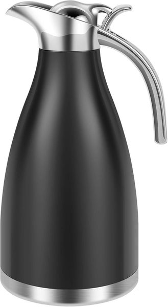 Thermal Coffee Carafe Insulated Stainless Steel Double Walled Vacuum Flask Cof Carousel 1
