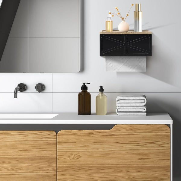 Paper Towel Dispenser Wall Mount Bamboo Paper Towel Dispenser Practical Wall M Carousel 7