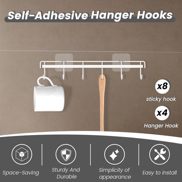 Kitchen Utensil Rack Kitchen Wall Mounted Detachable Pan Lid Utensils Organize Carousel 2