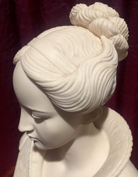 Italian ARNALDO GIANNELLI «BUST of a WOMAN»/ «BUST of a LADY» in a MEDICI COLLAR62863844836611112