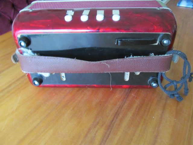 Busilacchio Miniature Keyboard Accordion for kids, Portable and Durable, red. Carousel 7