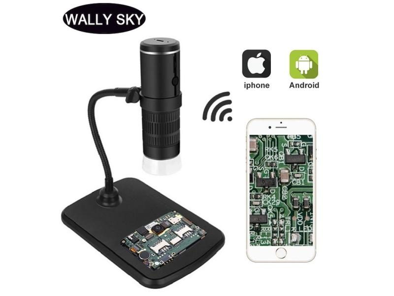 1000X Digital Microscope HD 1080P LED USB WiFi Microscope Mobile Phone Carousel 1