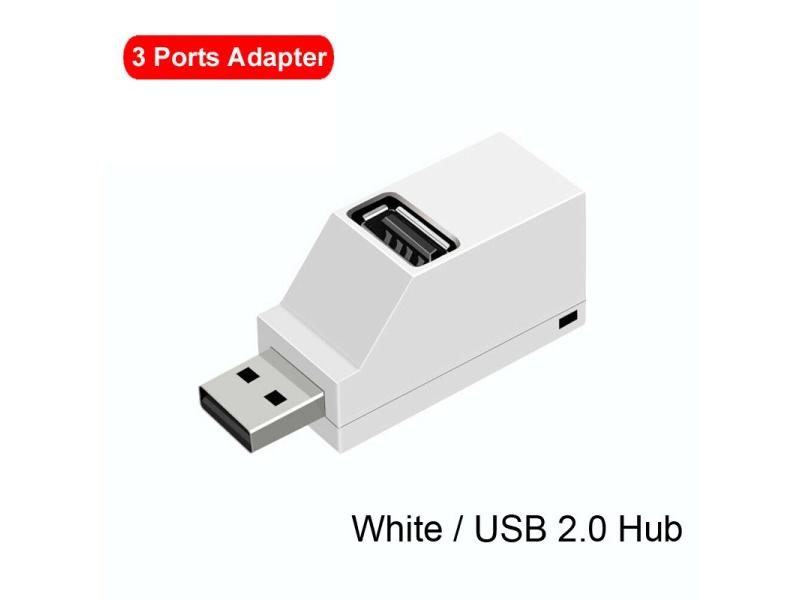USB 3.0 HUB Adapter Extender Mini Splitter Box 3/4 Ports For PC Laptop Macbook Carousel 1