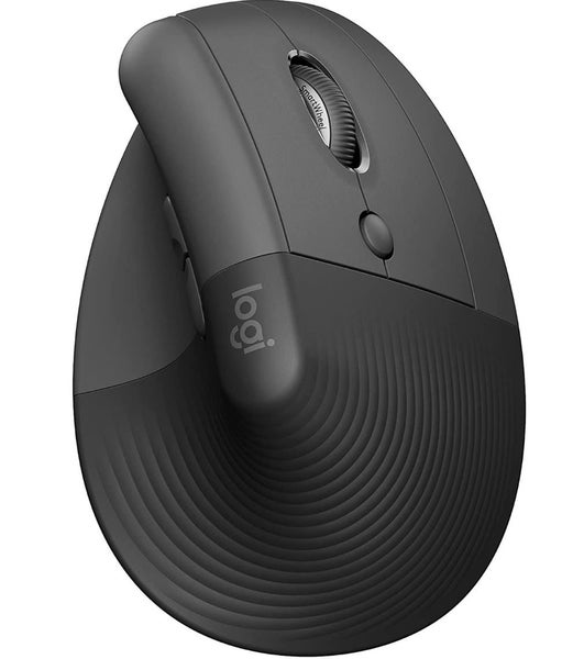 Logitech Lift Vertical Ergonomic Wireless Mouse - Graphite Carousel 1