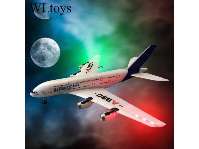Hot WLtoys 2.4G 3Ch RC Airplane A120-A380 Outdoor Toys Carousel 2