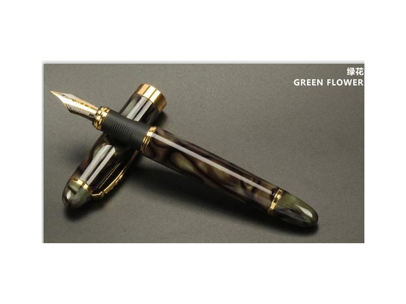 JINHAO X450 FROSTED BLACK AND GOLDEN 0.7mm BROAD NIB FOUNTAIN PEN JINHAO 450 Carousel 1