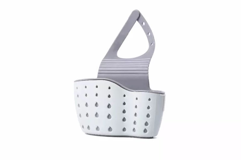 3 Colors Useful Suction Cup Sink Shelf Soap Sponge Drain Rack Kitchen Sucker Carousel 1