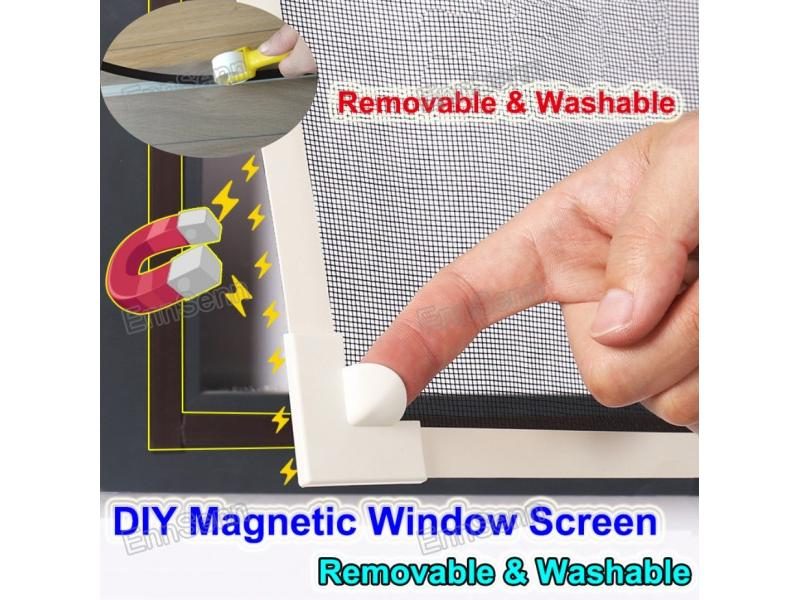 Adjustable DIY Customize Magnetic Window Screen Windows For Motorhomes Carousel 2