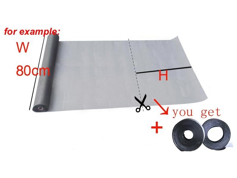 Nano DIY Window Screen Anti Mosquito Mesh Curtain Customizable Screen Mesh Carousel 1