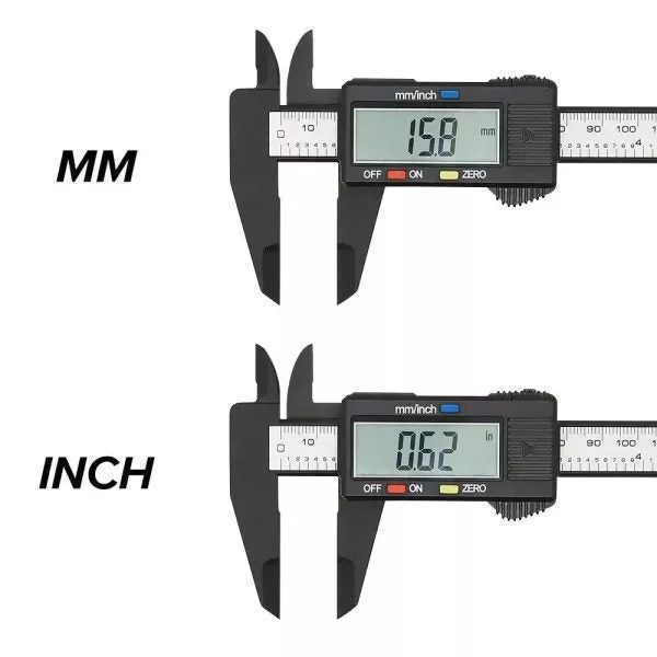 Digital Caliper 6 Inch 100mm 150mm 0.1mm Measuring Tool Carousel 1