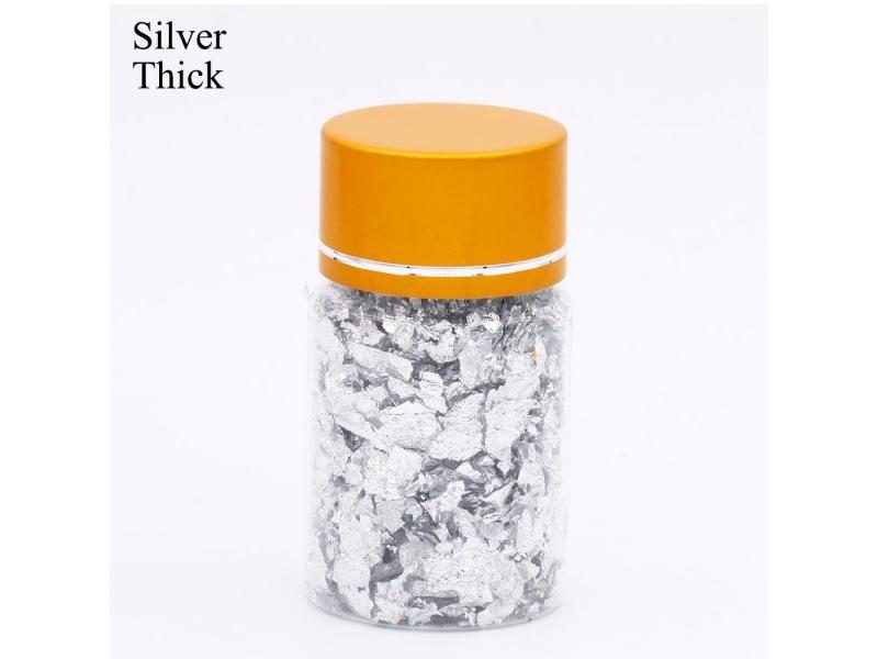 Imitation Gold Leaf Flakes Copper Flakes For Gliding Arts Crafts Decoration Carousel 1