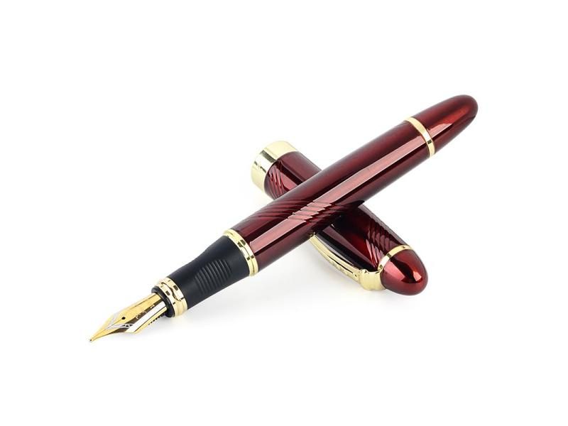 Iraurita Fountain Pen Jinhao 450 Full Metal Golden Clip Writing Stationery Carousel 1