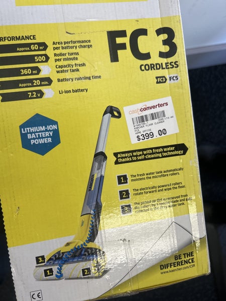 Karcher fc3 cordless floor cleaner Carousel 2