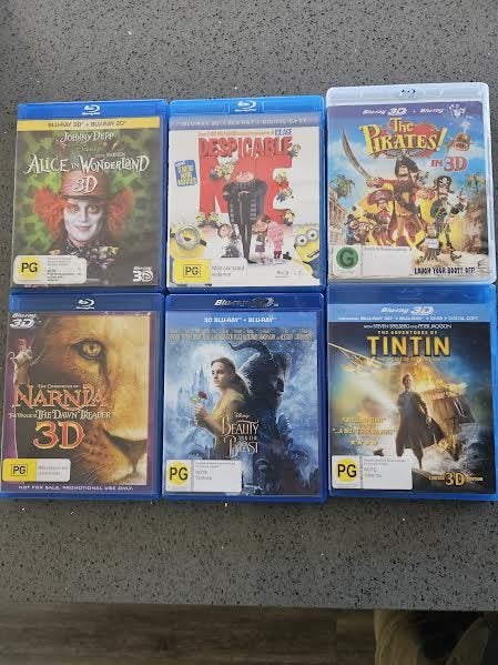 Kids 3D Bluray movies Carousel 1