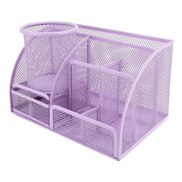 pen holder set mesh desk pen holder pencil holder stationery organizer Pen Carousel 1