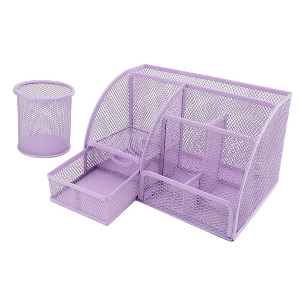 pen holder set mesh desk pen holder pencil holder stationery organizer Pen Carousel 2