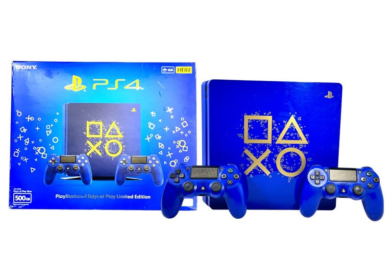 PS4 Slim DAYS OF PLAY Limited Edition *COMPLETE BOX SET* Carousel 1