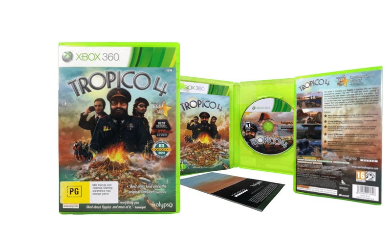 TROPICO 4 (Xbox 360) *MINT COMPLETE* Carousel 1