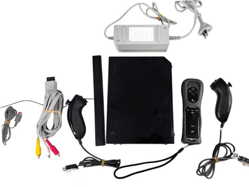 Nintendo Wii BLACK Console Carousel 1
