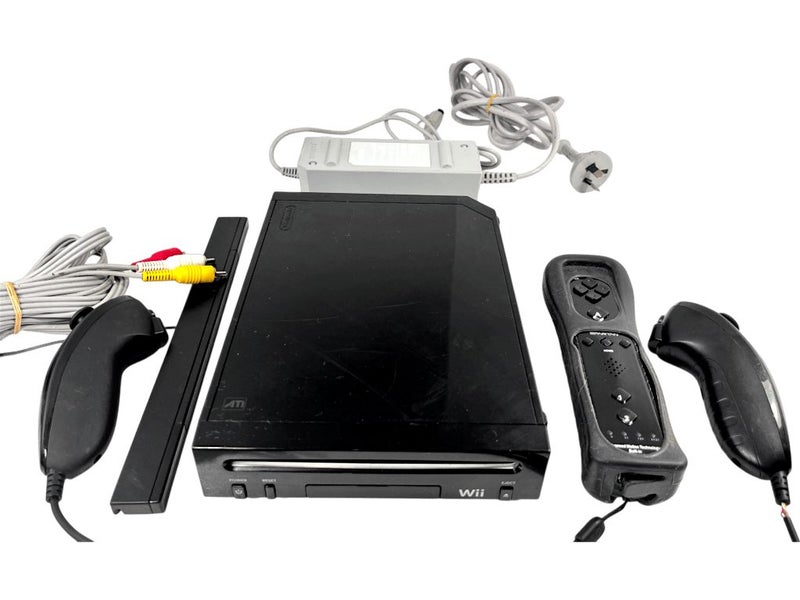Nintendo Wii BLACK Console Carousel 2