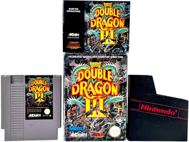 DOUBLE DRAGON III (NES) *BOXED, COMPLETE* Carousel 1