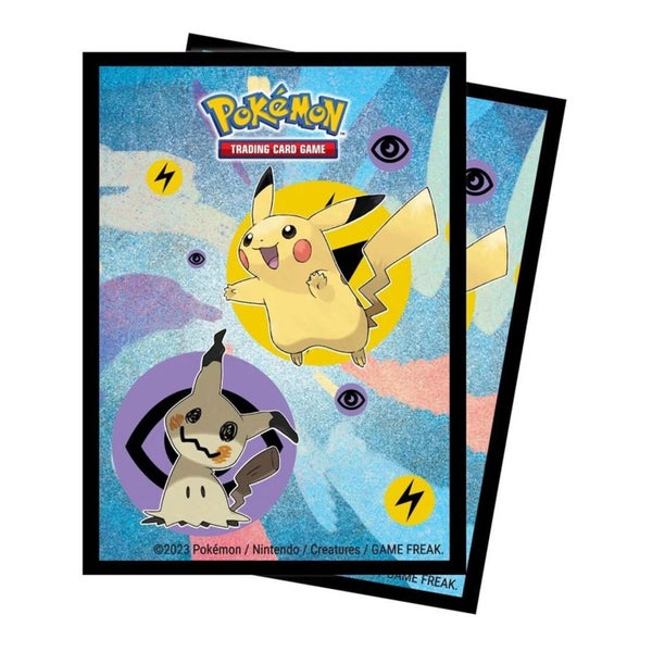 Pokemon TCG ULTRA PRO Deck Protector Sleeves x65 - Pikachu & Mimikyu Carousel 1