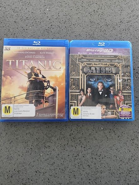 Classic 3D Bluray movies Carousel 1