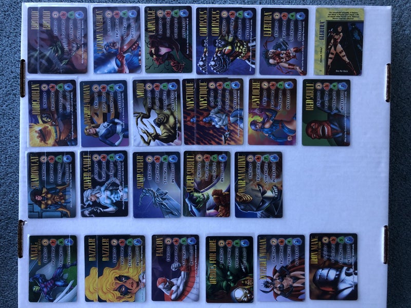 Marvel, DC & Image OverPower Singles Lot *Promos *X-Men Spider-Man Batman Spawn Carousel 1