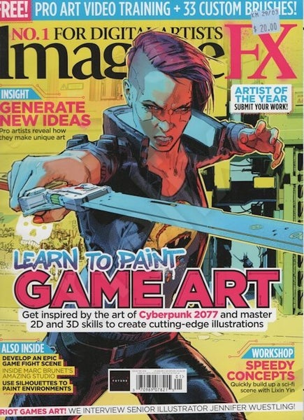 Imagine FX magazine (Issue 195) for Digital Artists Carousel 1