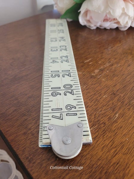 Vintage Marples Folding Ruler 3ft Sheffield England No: 2250 Carousel 13