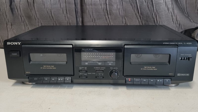 Sony TC-WE305 Stero Cassette Deck Carousel 1