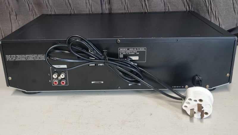 Sony TC-WE305 Stero Cassette Deck Carousel 6
