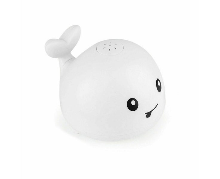 Childrens Kids Bathroom Automatic Whale Water Sprayer - White Carousel 1