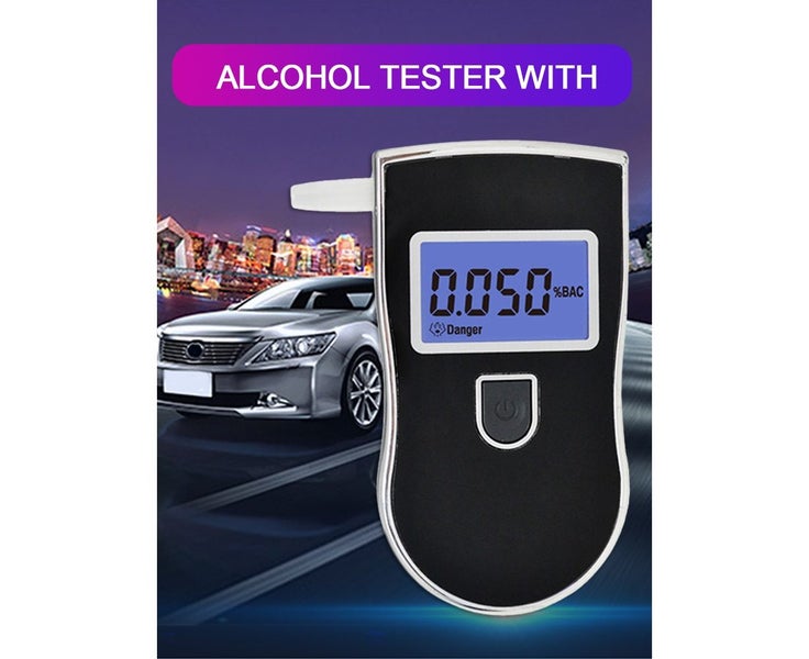 Digital display breath alcohol detector portable alcohol gas tester Carousel 2