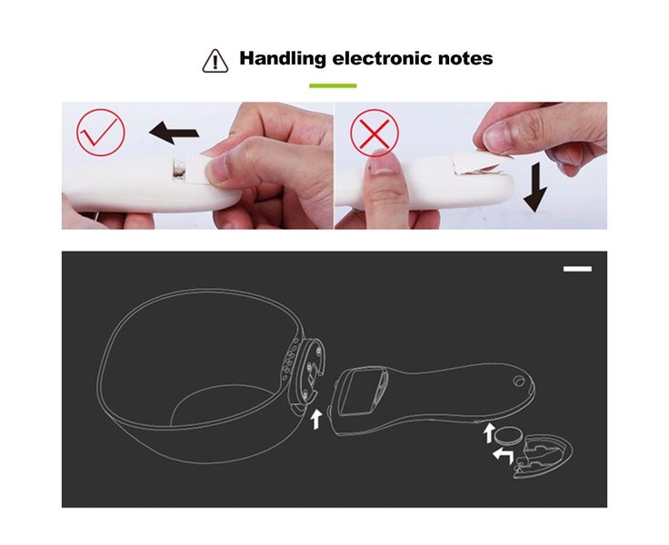 Pet Food Water Scoop Kitchen Scale Spoon Carousel 6